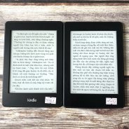 So sánh nhanh hiển thị chữ giữa Kindle Paperwhite Gen 2 và Gen 3