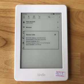 [Máy Nhật Cũ] Máy Đọc Sách Kindle Paperwhite Gen 3 7th CODE PVN903