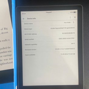 Máy Đọc Sách Kindle Paperwhite 11th (2022) 16g CODE 09215