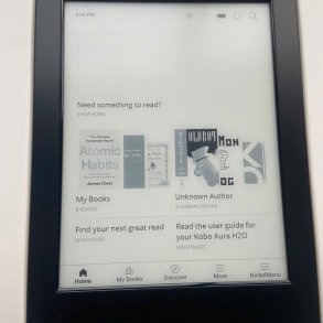 [Máy Nhật Cũ] Máy Đọc Sách Kobo Aura H20 Edition 1 CODE 19431