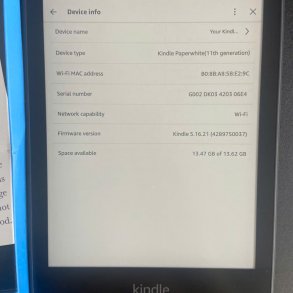 Máy Đọc Sách Kindle Paperwhite 11th (2022) 16g CODE 17824