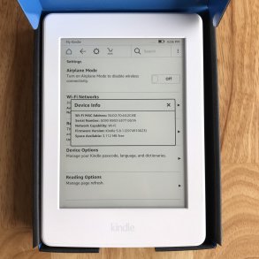 [FULLBOX] [Đã cài Koreader]  Máy Đọc Sách Kindle Paperwhite Gen 3 CODE NnBf