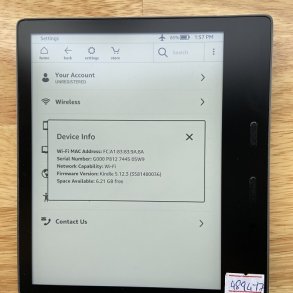 [Máy Cũ] Máy Đọc Sách Kindle Oasis 2 9th 8GB Code 4894-17