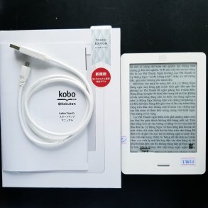 [Máy Nhật Cũ] Máy Đọc Sách Kobo Touch Full Box code 77820