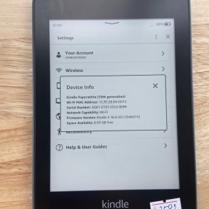 [Máy Nhật Cũ] Máy đọc sách Kindle Paperwhite gen 4 10th 8g CODE 43582