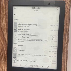 [Máy Nhật Cũ] Máy Đọc Sách Kobo Clara HD 8g CODE 38023