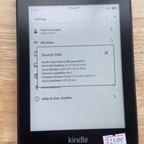 [Máy Nhật Cũ] Máy đọc sách Kindle Paperwhite gen 4 10th 8g CODE 72355