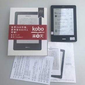 [Máy Nhật Cũ] Máy Đọc Sách Kobo Touch Fullbox code 74714