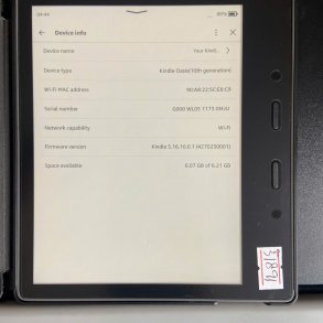 Máy Đọc Sách Kindle Oasis 3 (2019) 10th 8GB CODE 90105