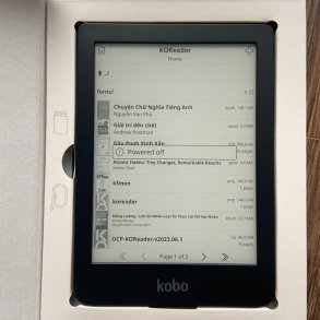 [Máy Nhật Cũ] Máy Đọc Sách Kobo Clara HD 8g CODE 45425