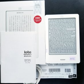 [Máy Nhật Cũ] Máy Đọc Sách Kobo Touch Full Box code 69781