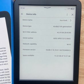 [Máy Nhật Cũ] Máy đọc sách Kindle Basic 11th 16Gb  (2022) CODE 04611