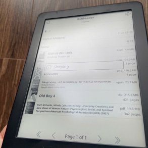 [Máy Nhật Cũ] Máy Đọc Sách Kobo Clara HD 2E BW CODE 91365