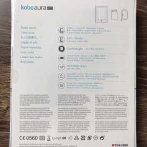 Fullbox nguyên seal Máy Đọc Sách Kobo Aura H20 Edition 1 CODE 89594