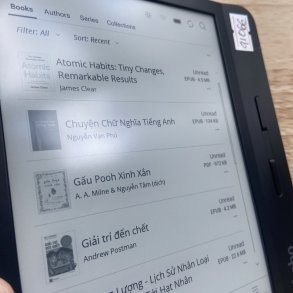 [Máy Nhật Cũ] Máy Đọc Sách Kobo Libra H2O 7 inch code CODE 91066