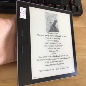 [Máy Nhật Cũ] Máy Đọc Sách Kindle Oasis 3 (2019) 10th 8GB CODE 1413