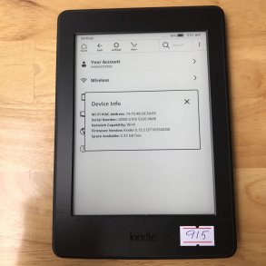 [Máy Nhật Cũ] Máy Đọc Sách Kindle Paperwhite Gen 3 7th CODE PVN915