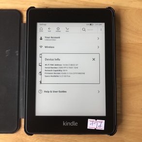 [Bao da kèm] Máy Đọc Sách Kindle Paperwhite Gen 4 10th CODE PVN797