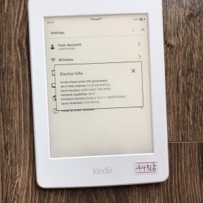 [Máy Nhật Cũ] Máy Đọc Sách Kindle Paperwhite gen 3 7th 4g CODE 44316