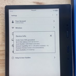 Máy Đọc Sách Kindle Oasis 3 (2019) 10th 32GB CODE 68984