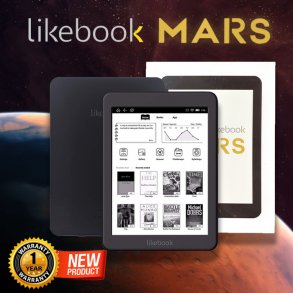 Máy Đọc Sách Likebook Mars Mới Nguyên Seal Tặng Bao Da Chính Hãng Cao Cấp