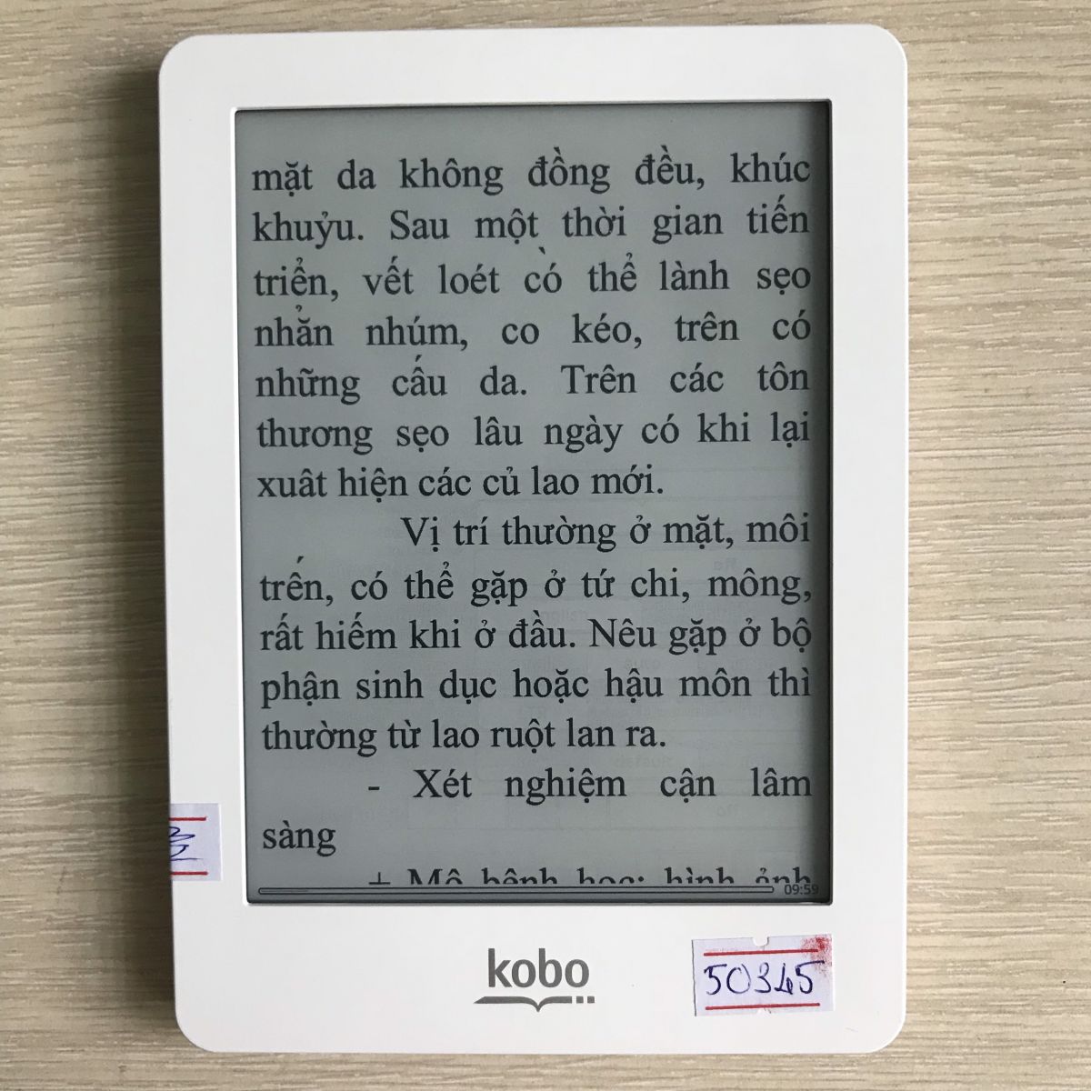Đọc PDF với máy đọc sách Kobo