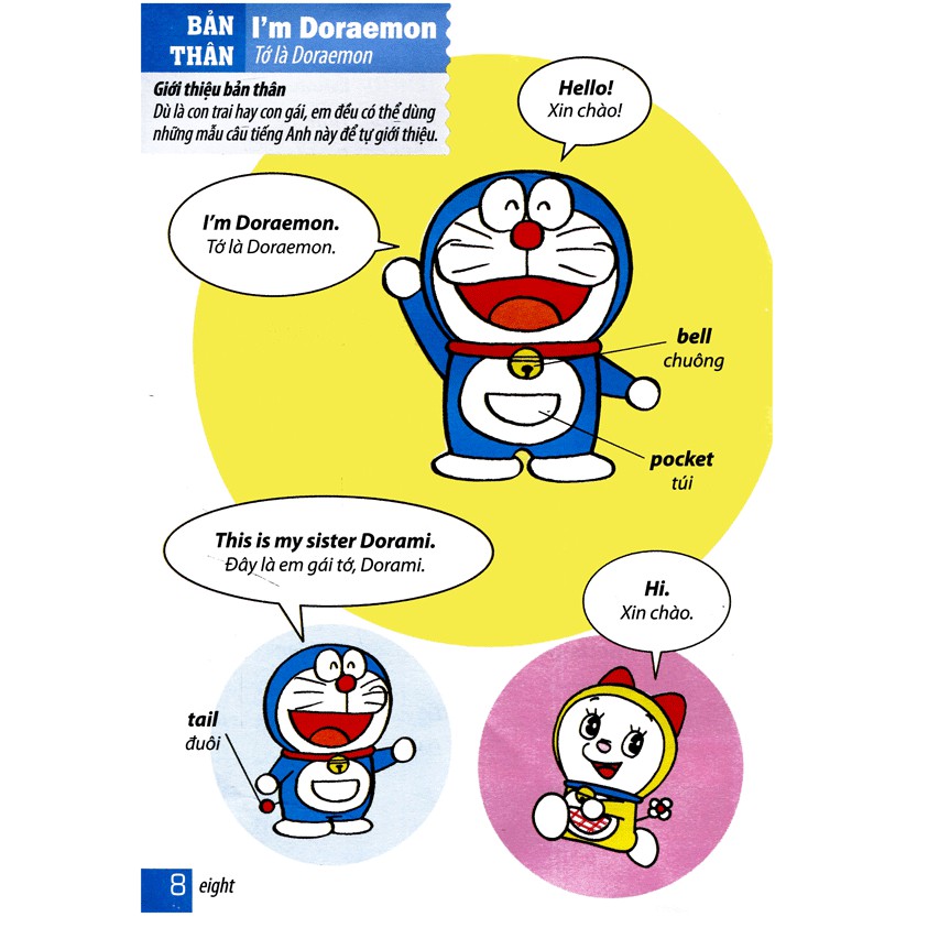 Doraemon Truyện Ngắn Tiếng Anh