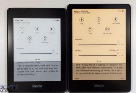 So sánh máy đọc sách Kindle Paperwhite 5 vs Paperwhite 4 (video)